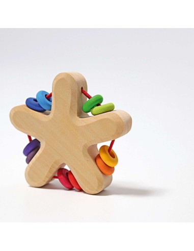 Sonajero Estrella Arcoiris. Grimm's