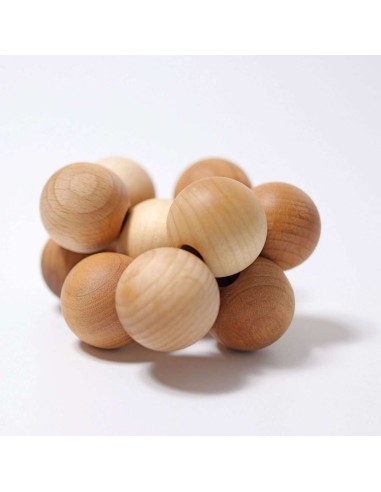 Sonajero madera natural. Grimm's