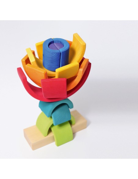 Torre arcoiris simetrías. Grimm's