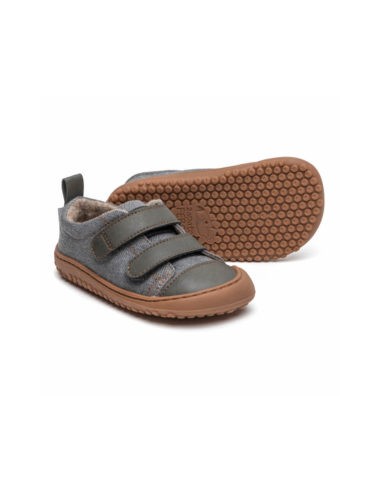 Moraira Rocker, tejano gris. Zapato feroz.