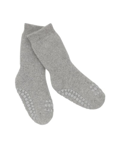Calcetines de algodón antideslizantes, gris. Go baby Go