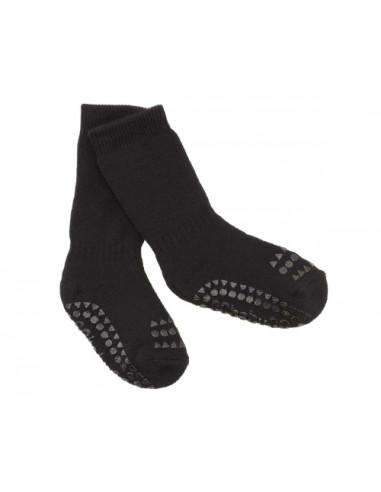 Calcetines de algodón antideslizantes, negro. Go baby Go