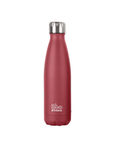 Botella de acero inoxidable con funda neopreno  BBO Irisana 350ml(roja)