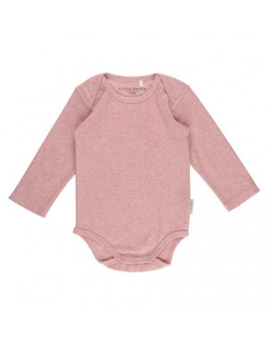 Body mangas largas, rosa. Little Dutch