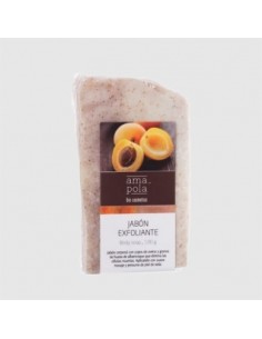 Jabón exfoliante de avena y albaricoque. Amapola