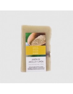 Jabón de arcilla y limón. Amapola
