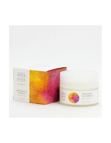 Crema facial caléndula. Amapola