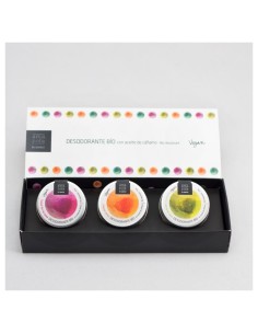 Pack 3 desodorantes sólidos Sempiterno. Amapola