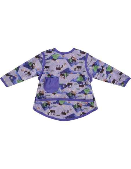 Babero XL con mangas, Moose. Pop in (6-18meses)