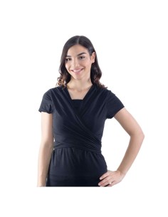 Camisa de Porteo Quokka Baby Negro 2