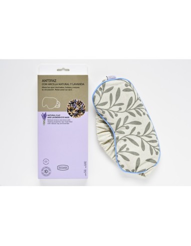 Antifaz con arcilla natural y lavanda. Irisana