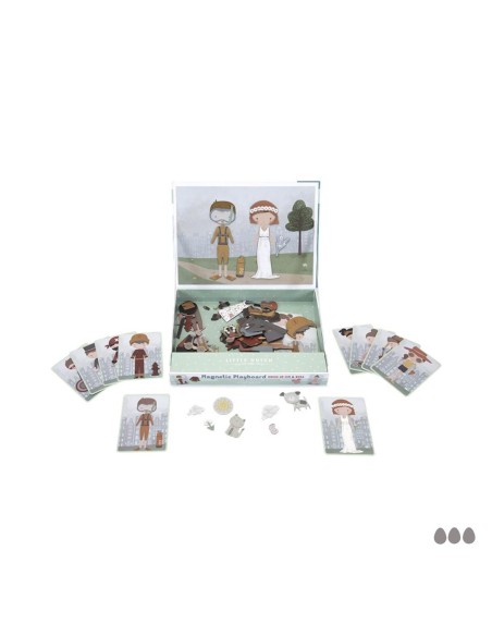 Puzzle  magnético Jim y Rosa. Littledutch