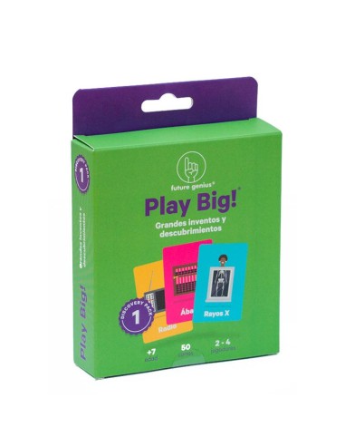 Play big, Grandes inventos y descubrimientos. Future genius