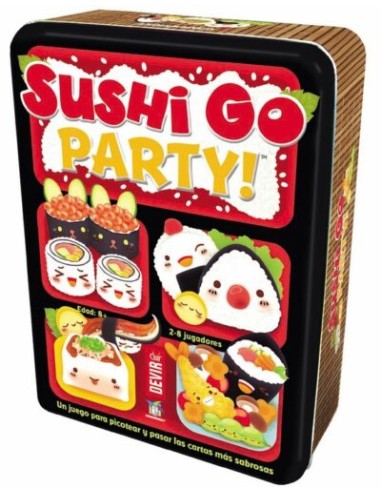 Juego de mesa "Sushi G Party!". Devir Games