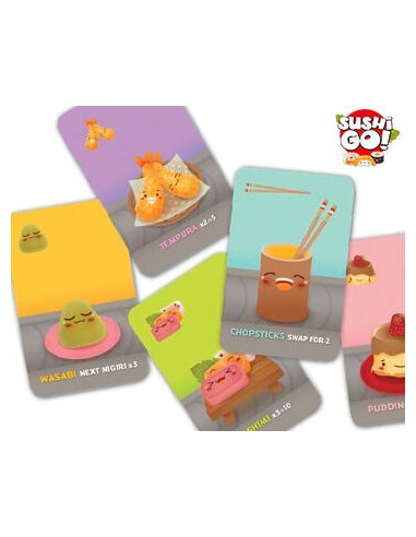 Juego de mesa "Sushi G Party!". Devir Games