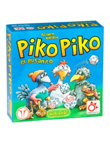 Juego de dados "Piko Piko, el gusanito"