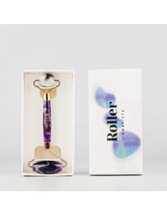 Masajeador facial rodillo, Amatista. Banbu