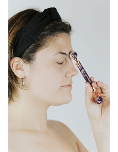 Masajeador facial rodillo, Amatista. Banbu