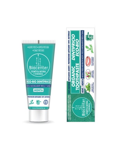 Pasta de dientes ecológica, menta. Biocenter