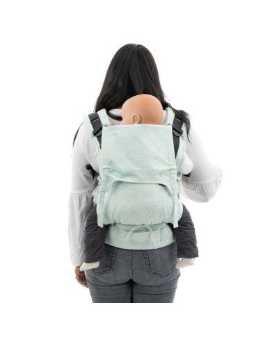 Mochila Evolutiva Fidella Fusion 2.0- Dancing leaves, laguna. Toddler