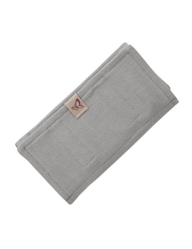 Protector de tirantes, chevron gris. Fidella