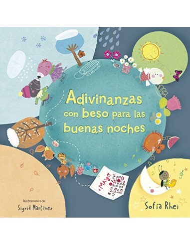 Libro " Adivinanzas con beso para las buenas noches"
