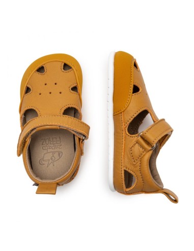 Altea mostaza, piel (talla S). Zapato Feroz. SS22