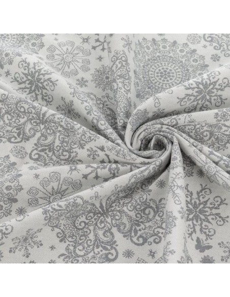 Fular butterfly gris. Fidella.