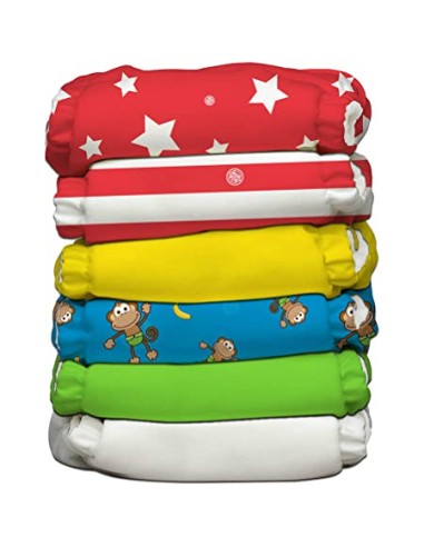Pack 6 Pañales Talla Única Charlie Banana. Circus