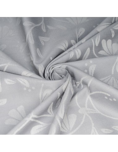 Fular Floral touch, gris. Fidella