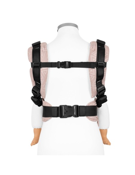 Mochila Evolutiva Fidella Fusion 2.0-Paperclips Rosa. Toddler