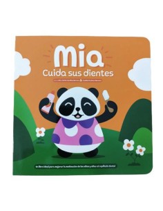 Libro "Mia cuida sus dientes"