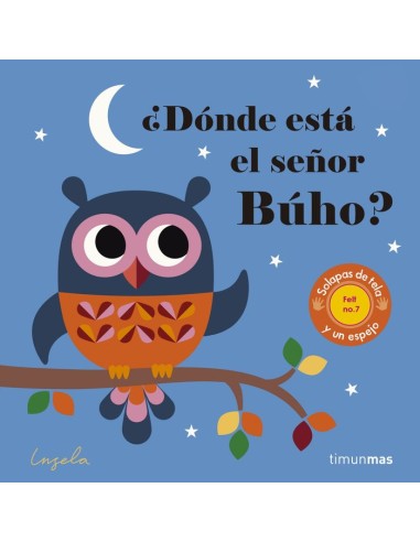 Libro "Dónde esta el señor búho, texturas"