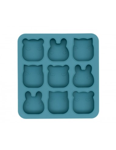 Moldes Poddies para Hornear o Congelar, Azul empolvado. We might be Tiny
