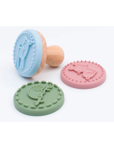 Sello de silicona "Stampies" para galletas. We Might Be Tiny