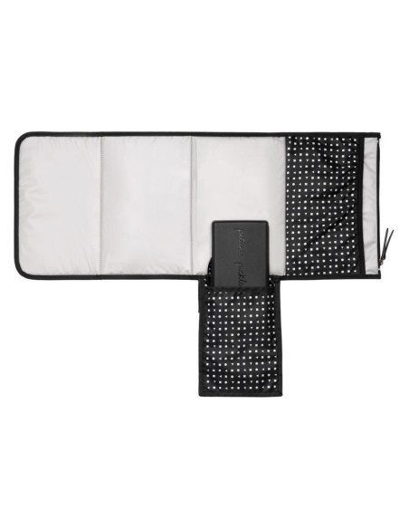 Clutch cambiador. Negro Geo. Petunia