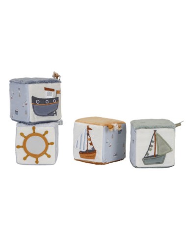 Cubos blanditos apilables Sailors bay. Little Dutch