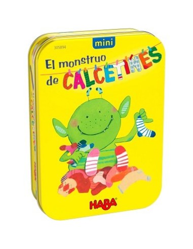 El monstruo de los calcetines. Haba.