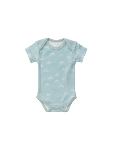 Body manga corta, arcoiris. 3-6 meses Fresk