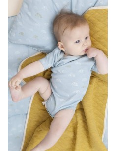 Body manga corta, arcoiris. 3-6 meses Fresk 2