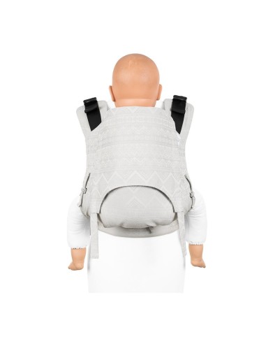 Mochila Evolutiva Fidella Fusion 2.0- Cubic Lines Gris. Toddler