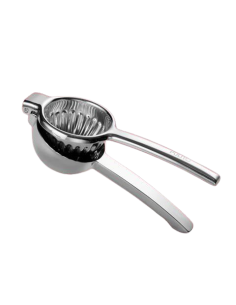 Exprimidor de mano en acero inoxidable. Pulito