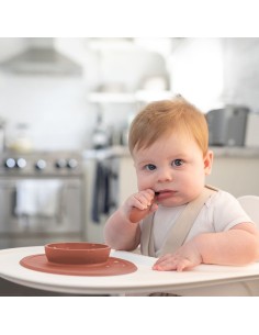 Tiny bowl, sienna. Ezpz 2