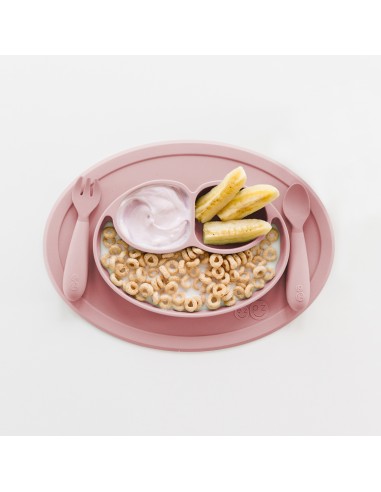 Mini set de alimentación, Rosa claro. Ezpz