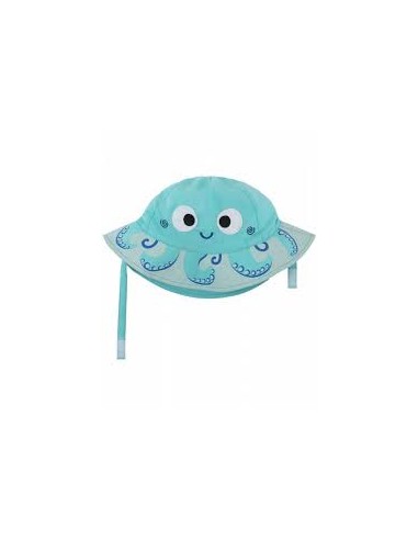 Gorro con protección solar, Pulpo. Zoocchini (6-12/12-24meses)