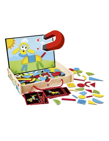 Caja artística magnética. Hape