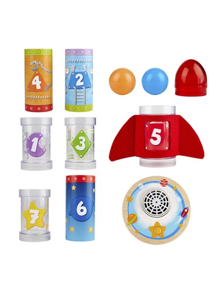 Cohete apilable. Hape