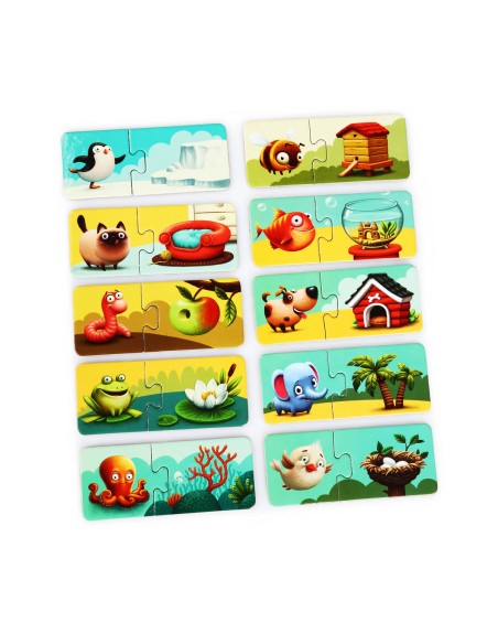 Puzzle mi casa. Puzzlika