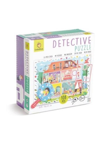 Detective puzzle, en mi casa. Ludattica