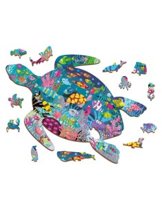 Woody puzzle, el océano . Ludattica 2
